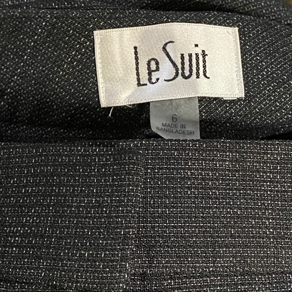 LeSuit gray‎ patterned dress pants size 6 - Picture 10 of 15